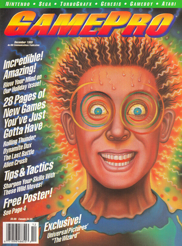 GamePro Issue 5 (December 1989) cover